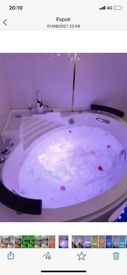 Nid D'Amour Baignoire/Jacuzzi Νίκαια Διαμέρισμα